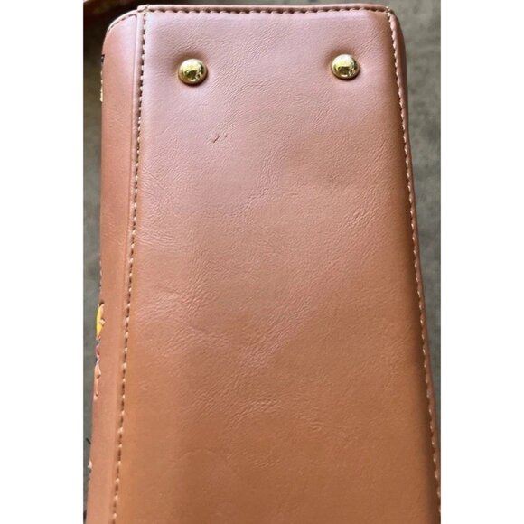 Vintage Harry Potter Wizarding World Brown Leather Purse Cross Body Shoulder - Picture 14 of 16